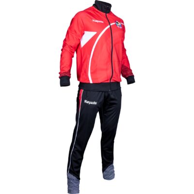 Hayashi Trainingsanzug - Yorokobi - Schwarz / Rot Hayashi Trainingsanzug - Yorokobi - Schwarz / Rot