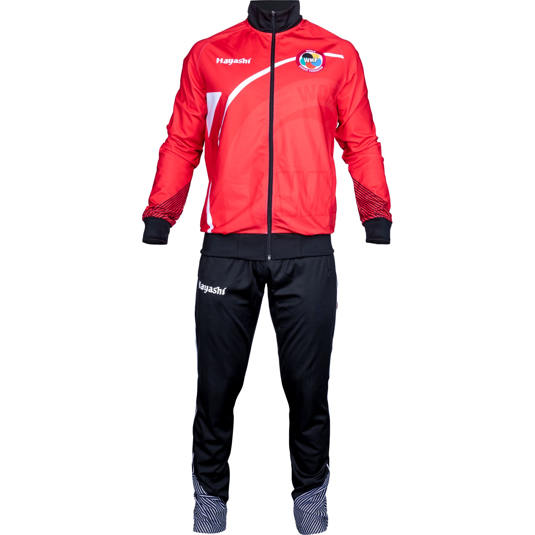 Hayashi Trainingsanzug - Yorokobi - Schwarz / Rot Hayashi Trainingsanzug - Yorokobi - Schwarz / Rot