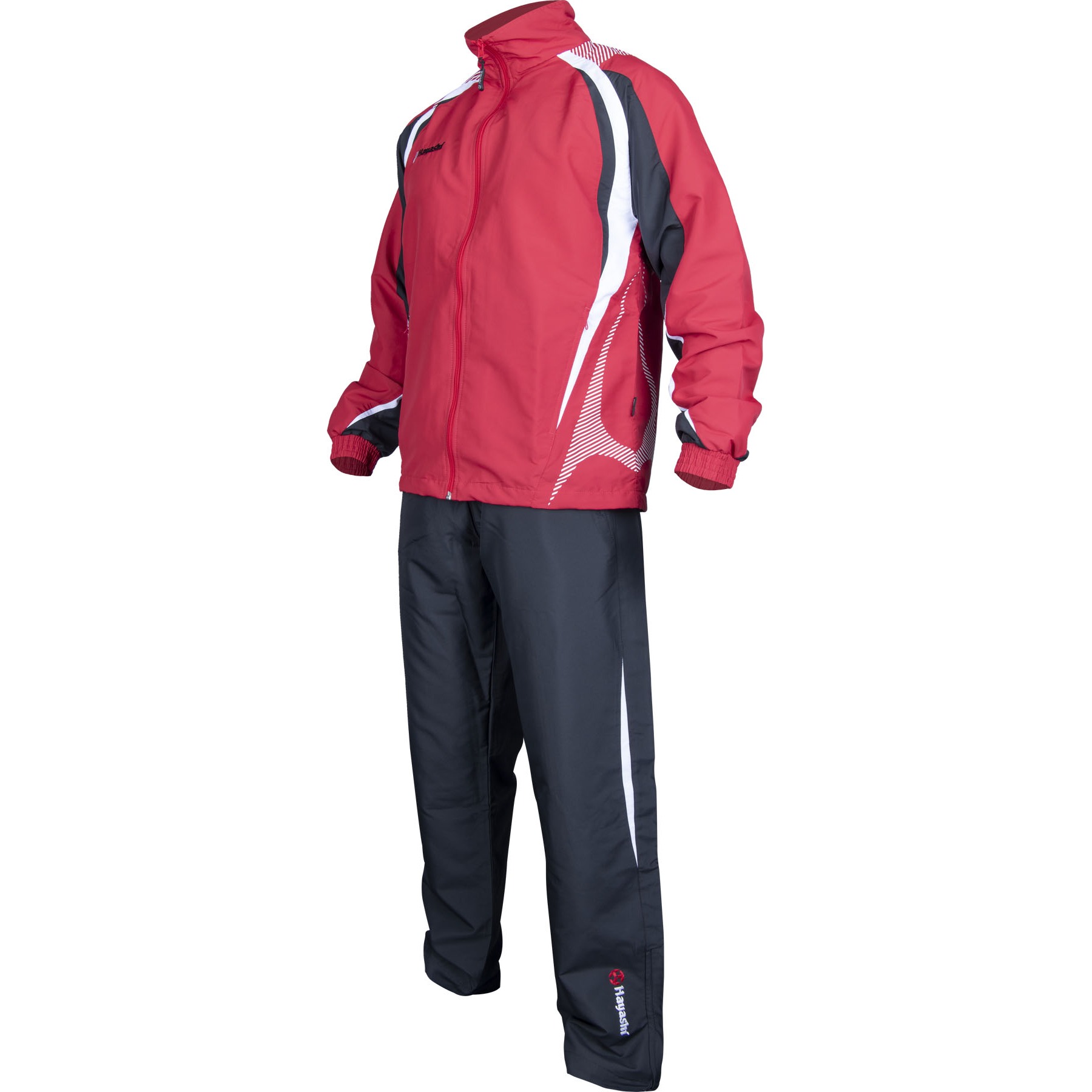 Hayashi Trainingsanzug - Trainingsanzug für Kinder - Rot / Schwarz Hayashi Trainingsanzug - Trainingsanzug für Kinder - Rot / Schwarz