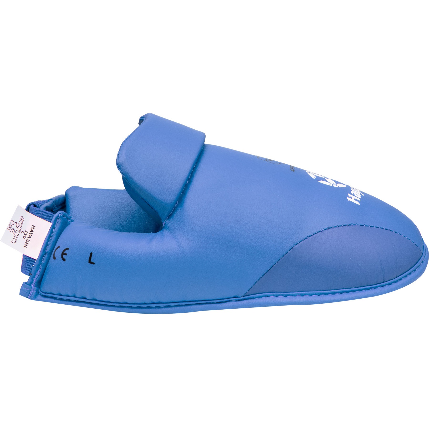 Hayashi Karate Fußschutz - Kicks for Karate WKF Approved - Blau Hayashi Karate Fußschutz - Kicks for Karate WKF Approved - Blau
