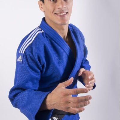Adidas Judoanzug - Champion Slimfit IJF - Blau (ADIJIJFS-B)