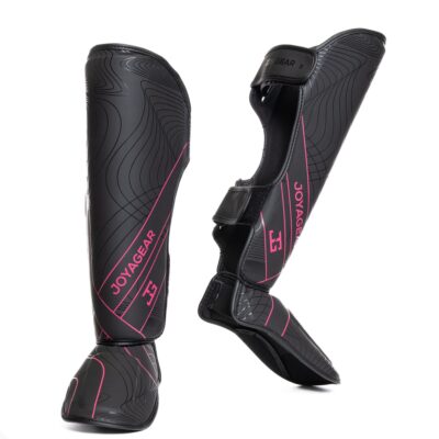 Joya Essential Schienbein- und Spannschutz Schwarz Rosa
