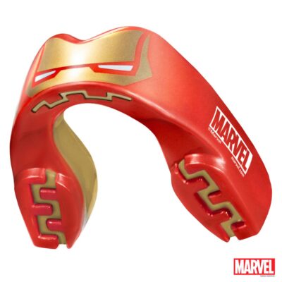 SAFEJAWZ Mund- und Zahnschutz - Extro Marvel Deadpool - Rot / Schwarz