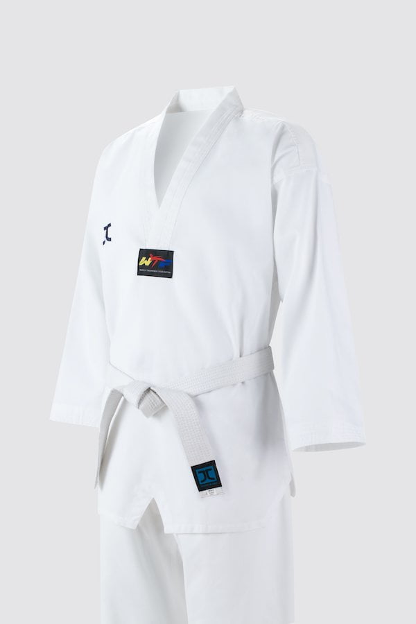 JCalicu Taekwondoanzug - Club - Weißer Kragen (JC-4002) JCalicu Taekwondoanzug - Club - Weißer Kragen (JC-4002)