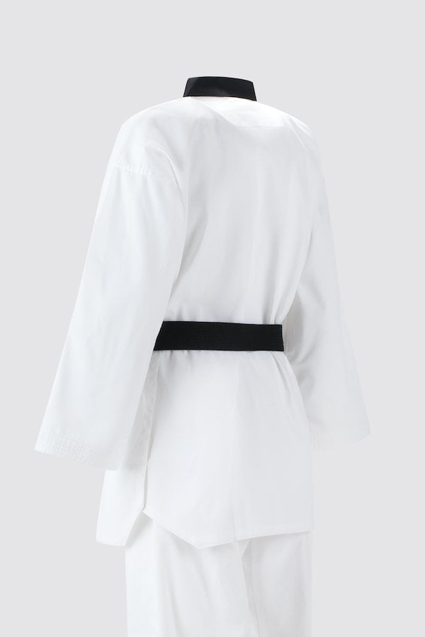 JCalicu Taekwondoanzug - JC Club - weiß-schwarz (JC-5001) JCalicu Taekwondoanzug - JC Club - weiß-schwarz (JC-5001)