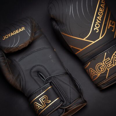 Joya Essential Boxhandschuhe Schwarz Gold Joya Essential Boxhandschuhe Schwarz Gold
