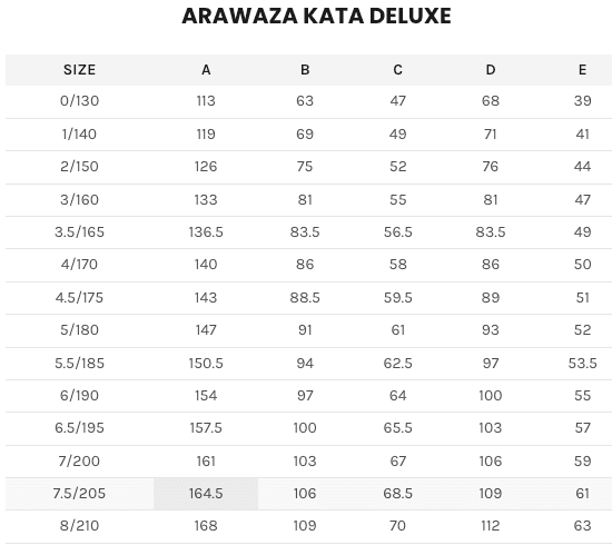 Arawaza Karateanzug - Kata Deluxe - Weiß (ARAKKADWKF) Arawaza Karateanzug - Kata Deluxe - Weiß (ARAKKADWKF)