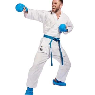 Arawaza Karateanzug - Kumite Deluxe - Weiß (ARAKKUDWKF)