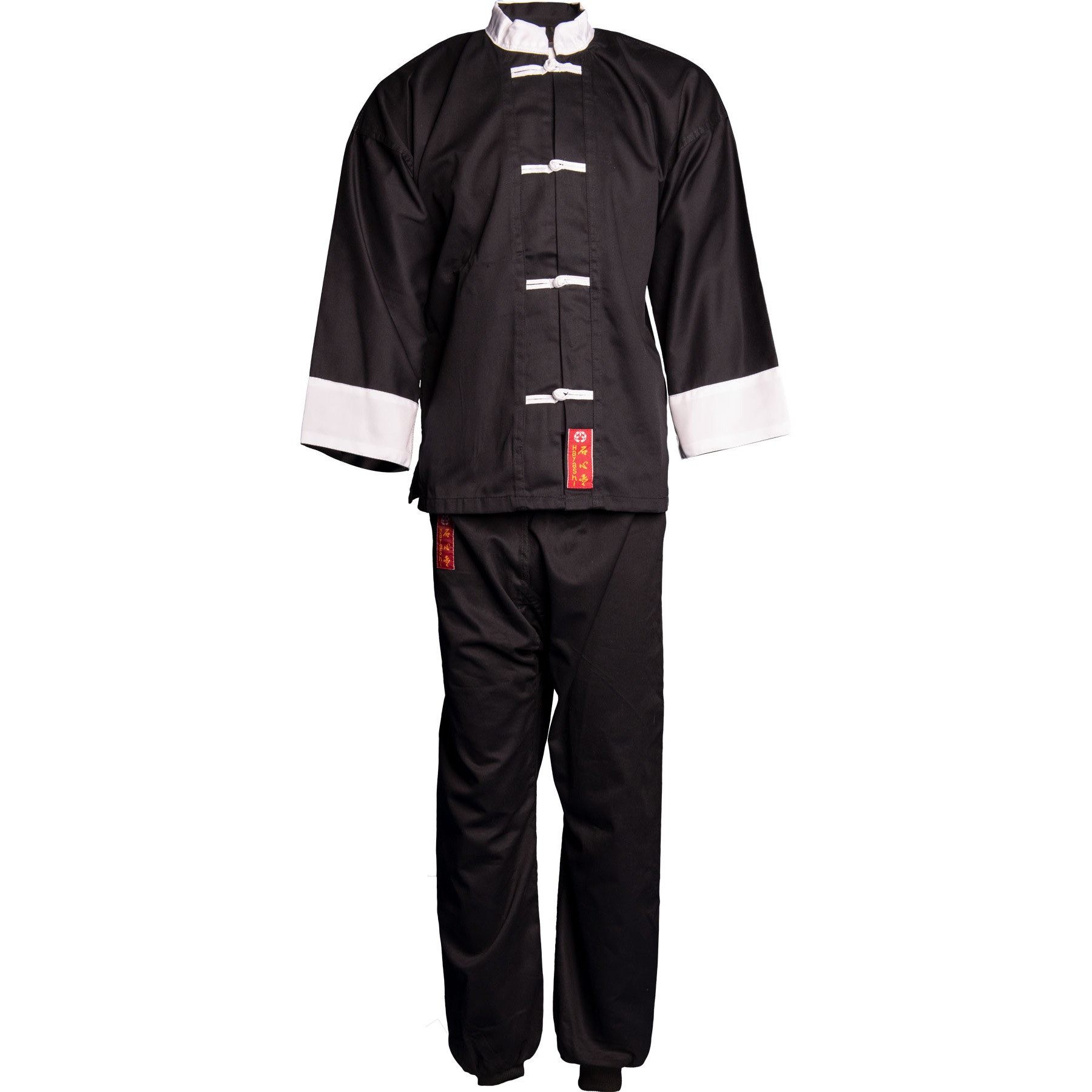 Hayashi Kung Fu-Anzug - Sash - Schwarz
