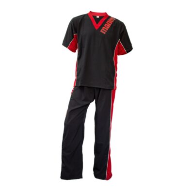 Manus Kickbox-Uniform - Eclipse - Schwarz / Rot Manus Kickbox-Uniform - Eclipse - Schwarz / Rot