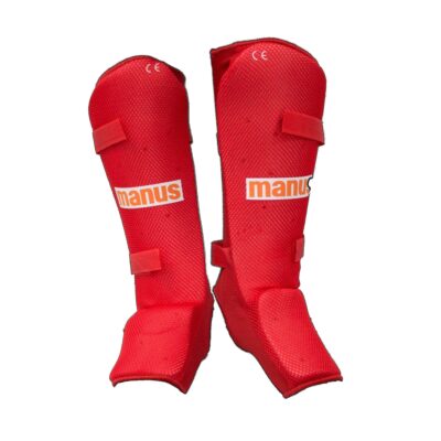 Manus Schienbein- und Spannschutz - Manus - Rot Manus Schienbein- und Spannschutz - Manus - Rot