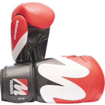 Manus Boxhandschuhe - Wave - Schwarz / Rot Manus Boxhandschuhe - Wave - Schwarz / Rot