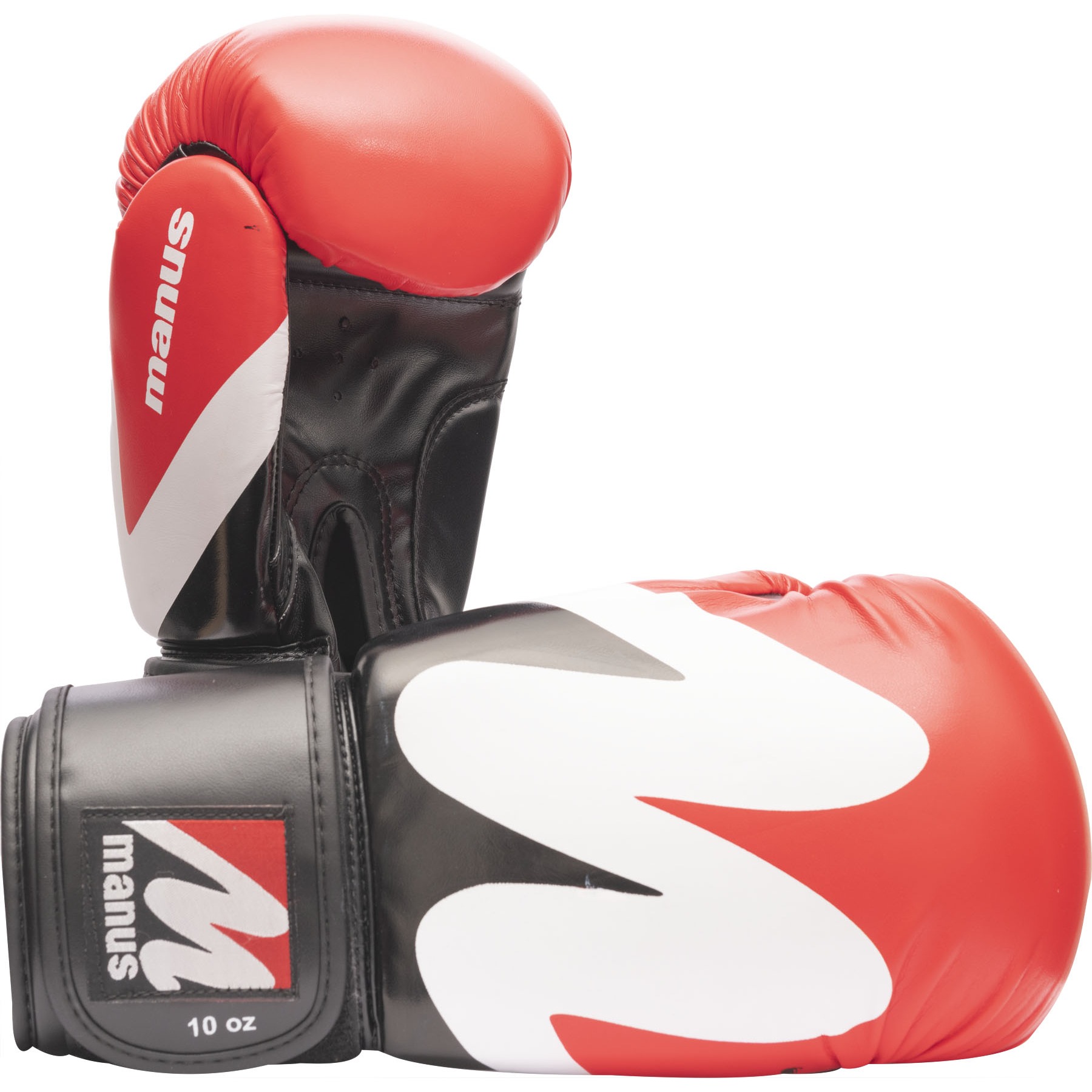 Manus Boxhandschuhe - Wave - Schwarz / Rot