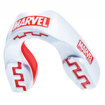 Safejawz Mund- und Zahnschutz - Marvel Logo Mouthguard Adult - Weiß Safejawz Mund- und Zahnschutz - Marvel Logo Mouthguard Adult - Weiß
