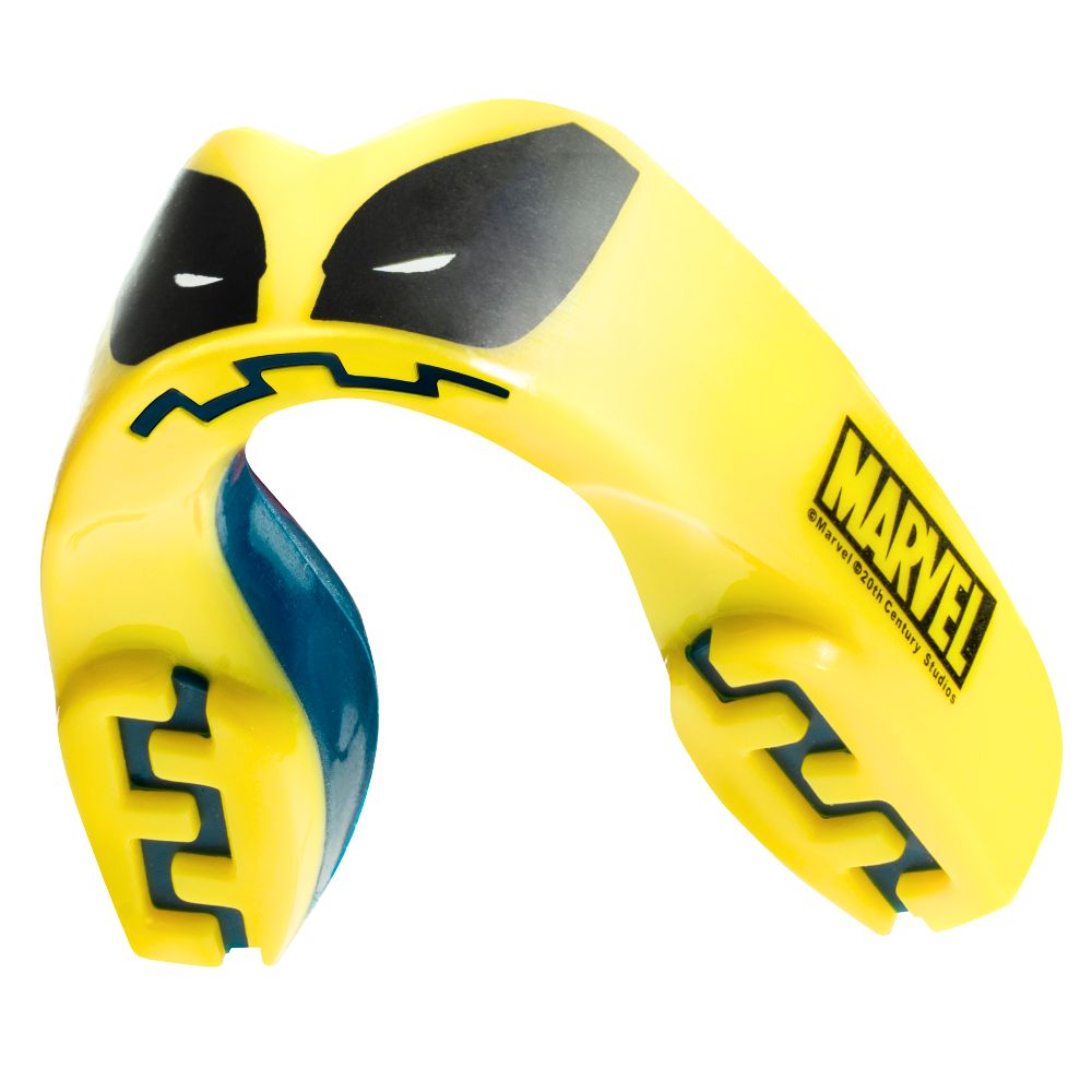 Safejawz Mund- und Zahnschutz - Marvel Wolverine Mouthguard Adult - Gelb Safejawz Mund- und Zahnschutz - Marvel Wolverine Mouthguard Adult - Gelb