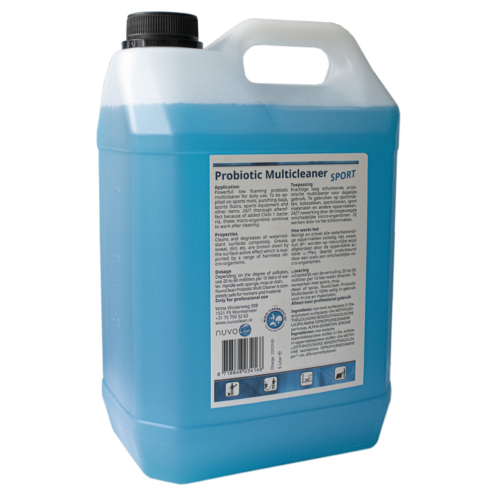 Nuvo Clean - Sport Fresh Gym Cleaner 5 Liter