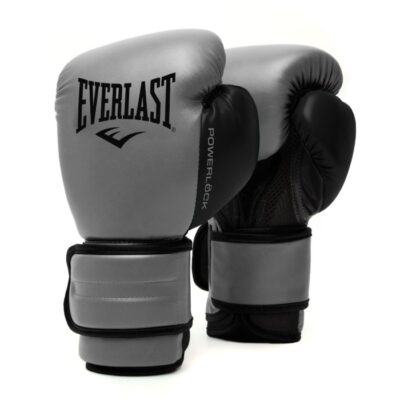 Everlast Boxhandschuhe - Powerlock 2r Training Glove - Grau