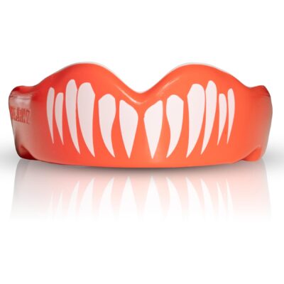 SAFEJAWZ Mund- und Zahnschutz - Extro Viper - Orange / Weiß