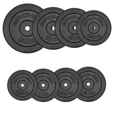 Spokey Sinis Hantelgewicht 5 kg Schwarz Gusseisen Spokey Sinis Hantelgewicht 5 kg Schwarz Gusseisen