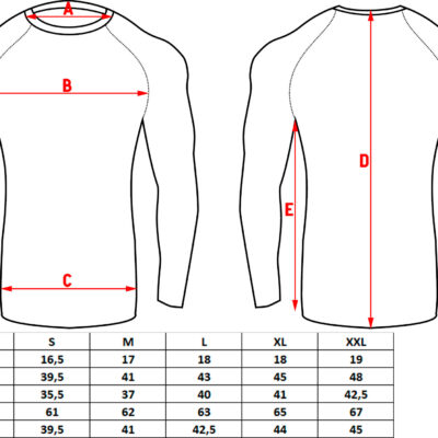 TOP TEN MMA Rashguard - langarm - Schwarz / Gelb