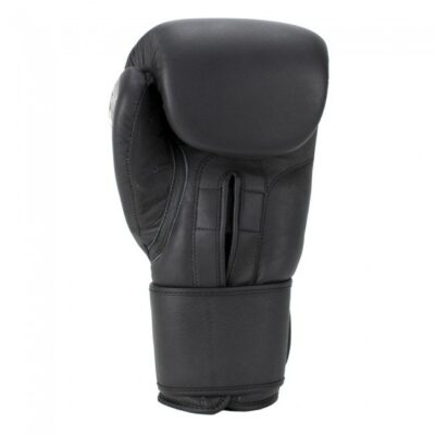 Super Pro Combat Gear Legend Leder Boxhandschuhe/Kickboxhandschuhe (Grau) - B-Ware - 12 oz