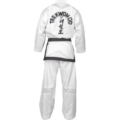 TOP TEN Taekwondoanzug - Premium Gold ITF Approved - Weiß