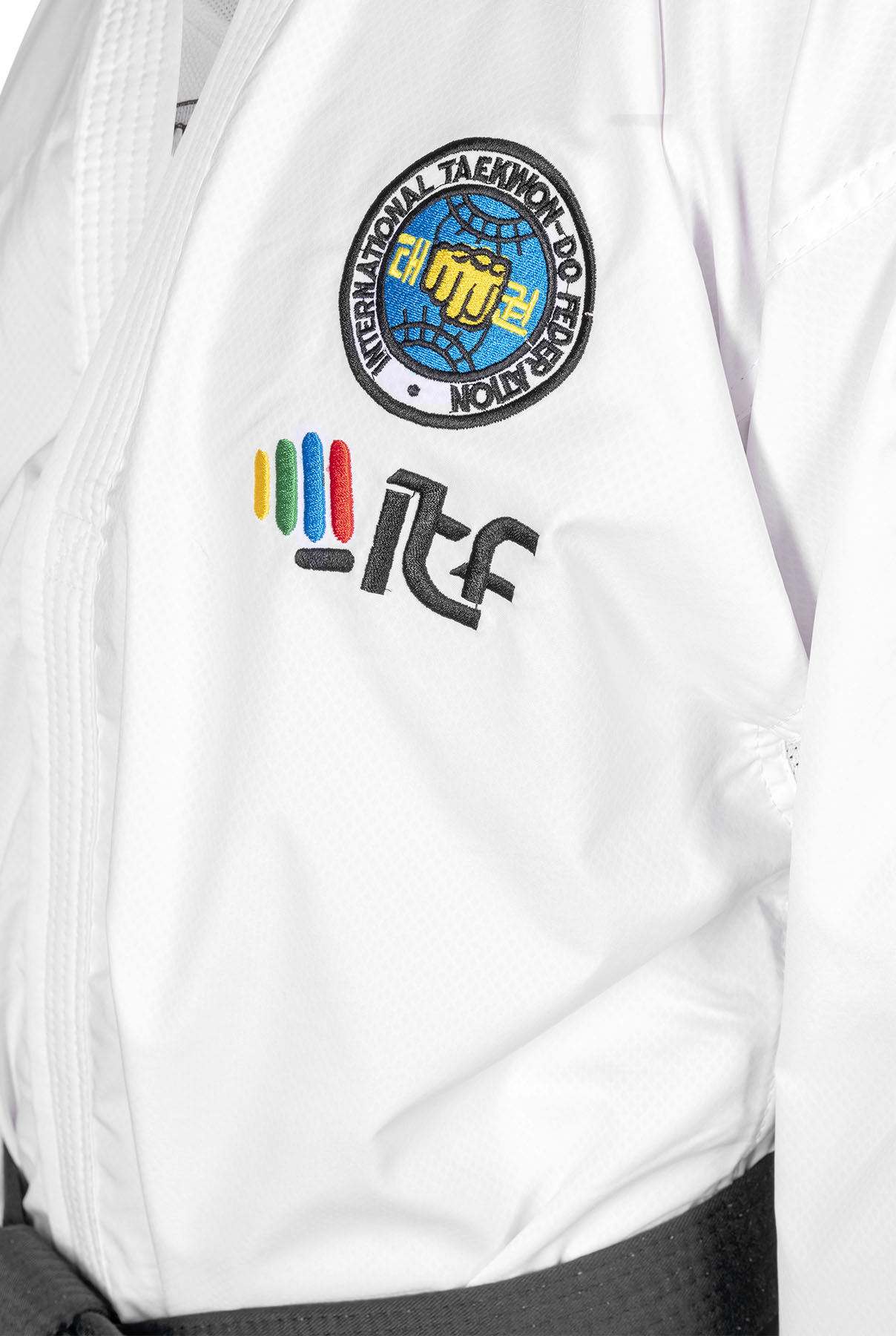 TOP TEN Taekwondoanzug - Premium Gold ITF Approved - Weiß TOP TEN Taekwondoanzug - Premium Gold ITF Approved - Weiß
