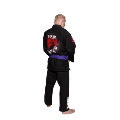 TOP TEN BJJ-Anzug - Guerriero - Schwarz