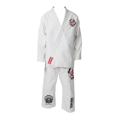 TOP TEN BJJ-Anzug - Guerriero - Weiß