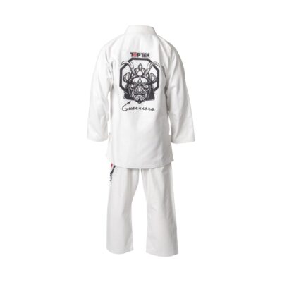 TOP TEN BJJ-Anzug - Guerriero - Weiß