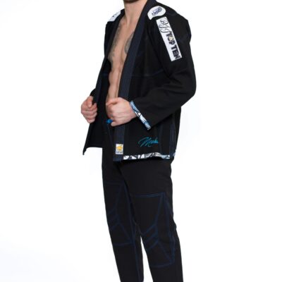 TOP TEN BJJ-Anzug - Mohicans - Schwarz