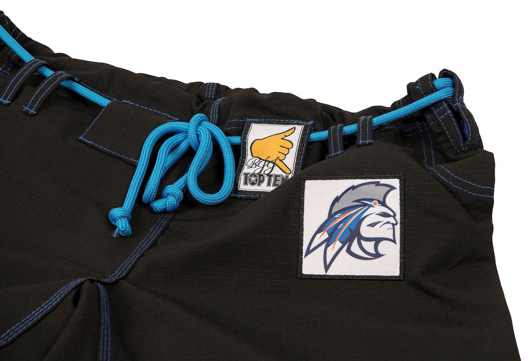 TOP TEN BJJ-Anzug - Mohicans - Schwarz TOP TEN BJJ-Anzug - Mohicans - Schwarz