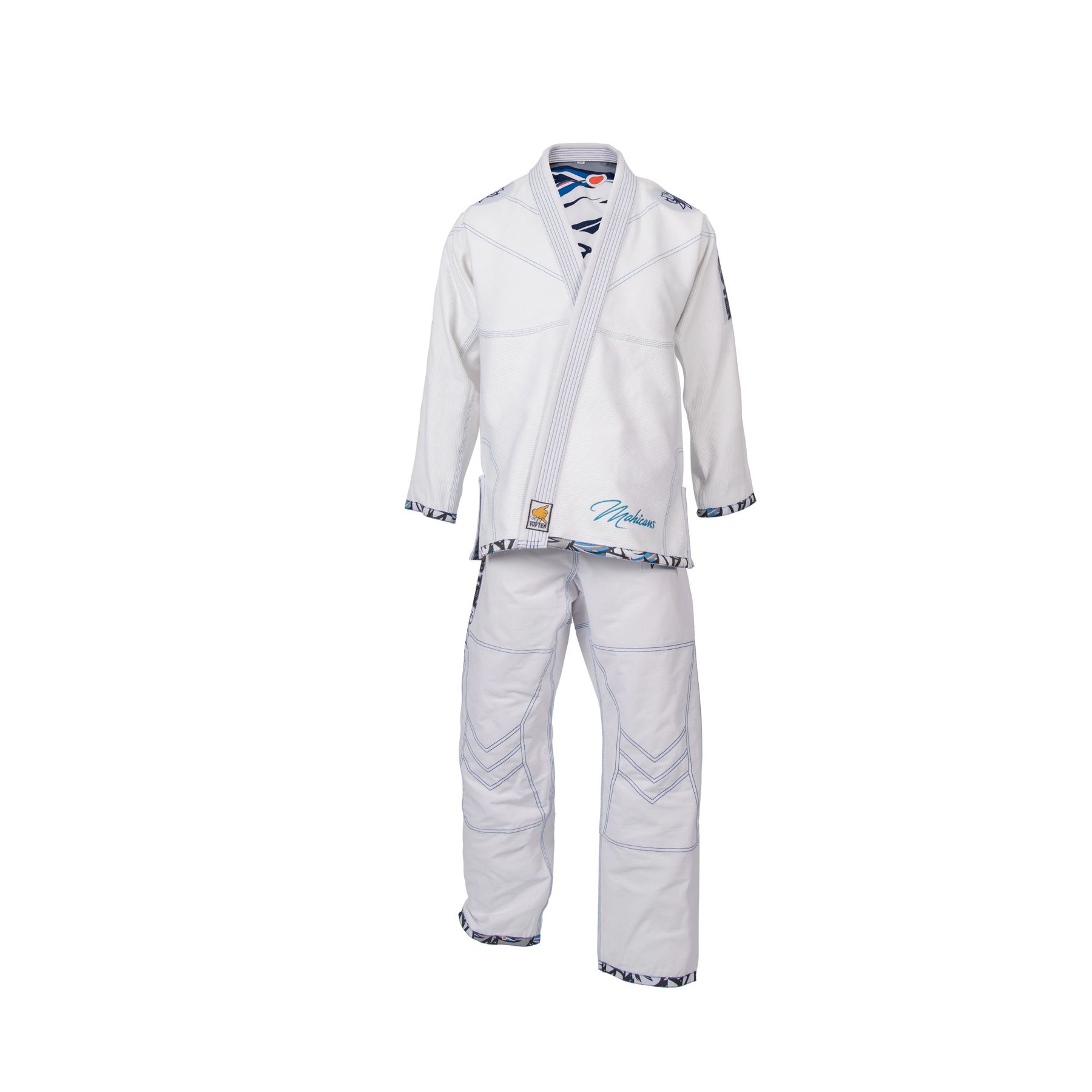 TOP TEN BJJ-Anzug - Mohicans - Weiß