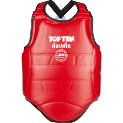 TOP TEN Brustschutz - Jot Muay IFMA - Rot TOP TEN Brustschutz - Jot Muay IFMA - Rot