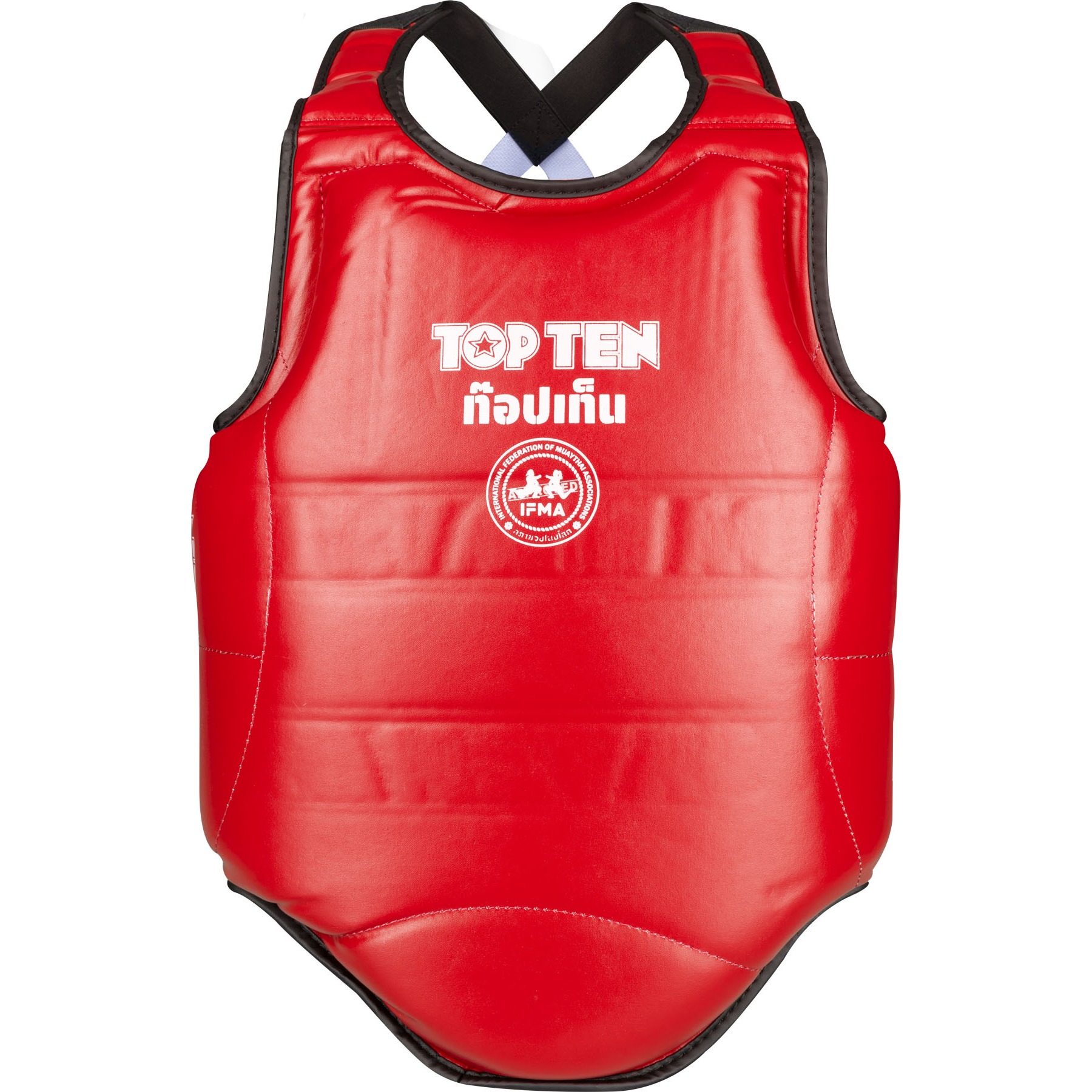 TOP TEN Brustschutz - Jot Muay IFMA - Rot TOP TEN Brustschutz - Jot Muay IFMA - Rot