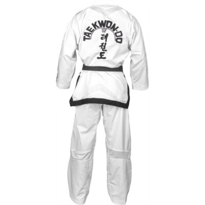 TOP TEN Taekwondoanzug - Premium Gold ITF Approved - Weiß