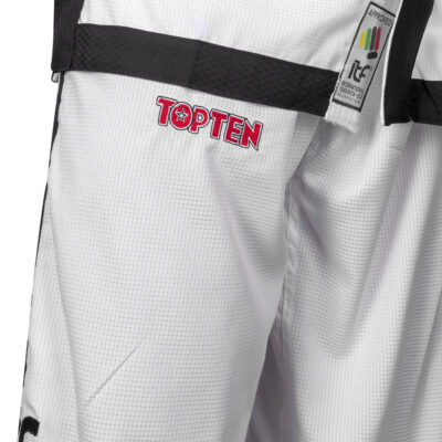 TOP TEN Taekwondoanzug - Diamond ITF Approved - Weiß