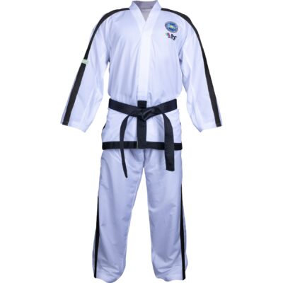 TOP TEN Taekwondoanzug - Green - Weiß