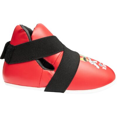TOP TEN Taekwondo Fußschutz - ITF Kinder - Rot