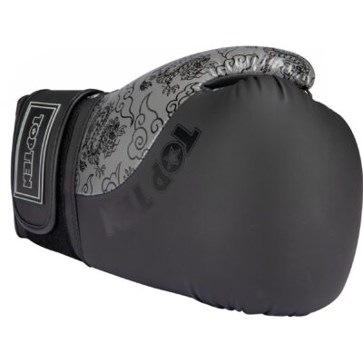 TOP TEN Boxhandschuhe - Dragon - Schwarz / Grau
