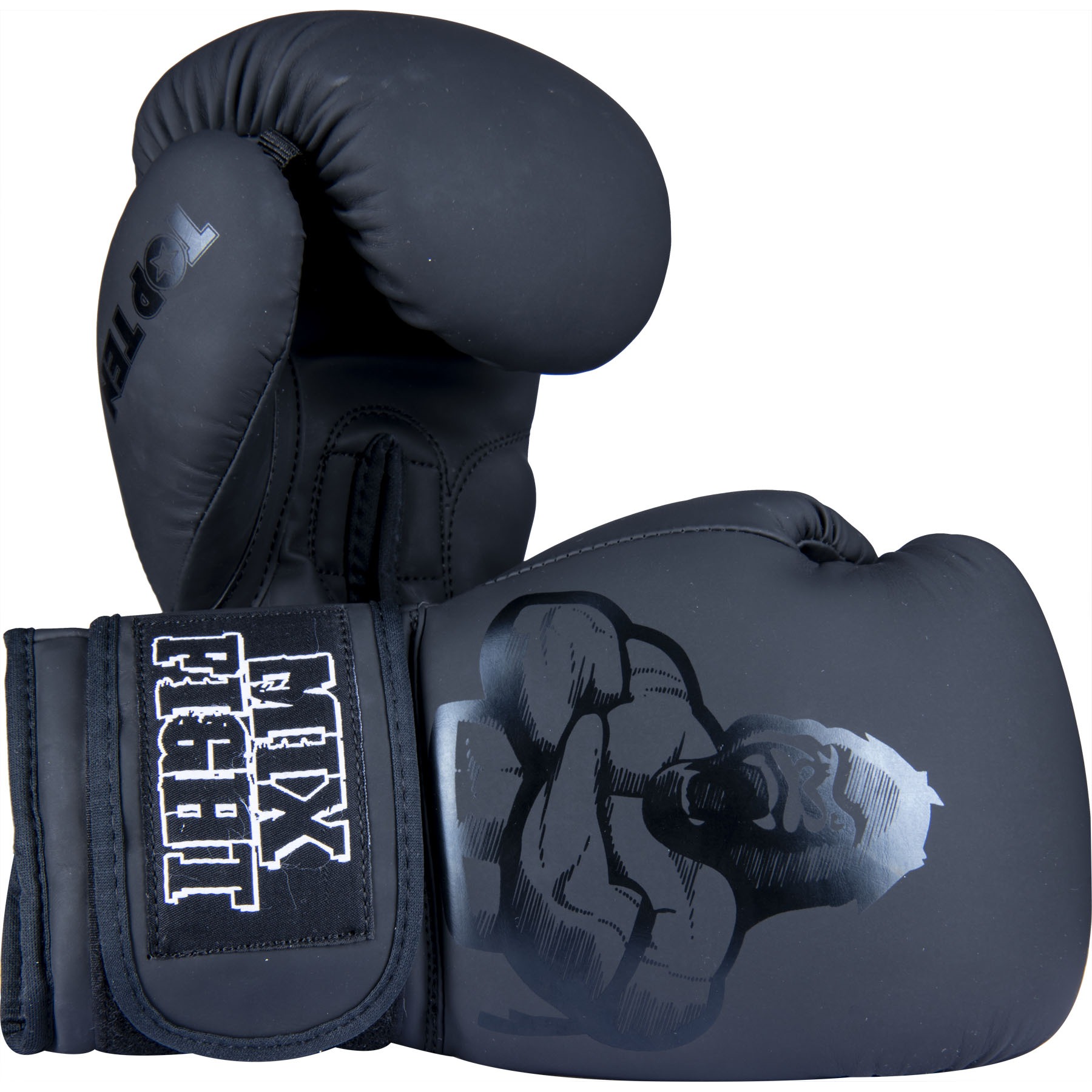 TOP TEN MMA-Handschuhe - Mixfight Gorilla - Schwarz