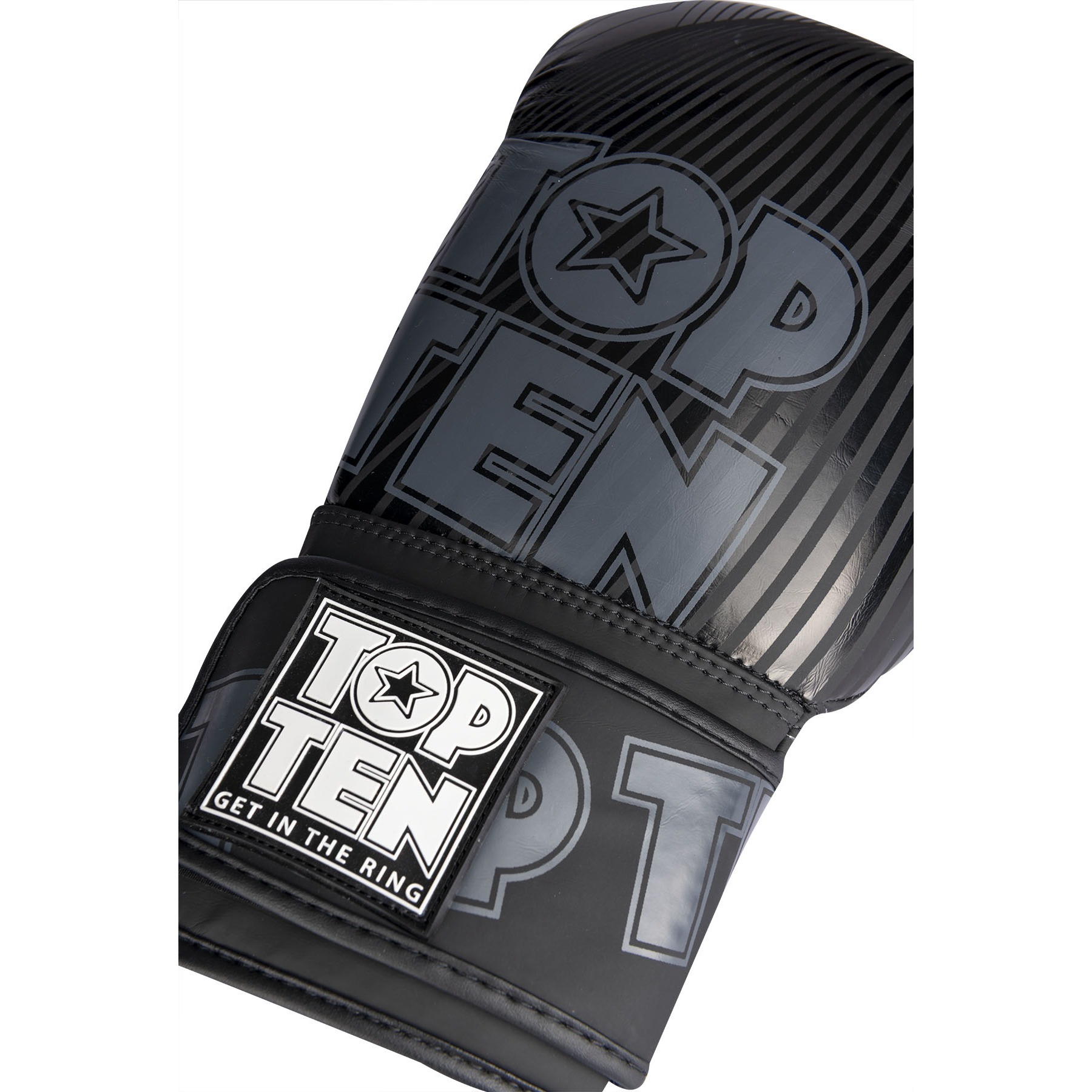 TOP TEN Boxhandschuhe - Vectory - Schwarz TOP TEN Boxhandschuhe - Vectory - Schwarz