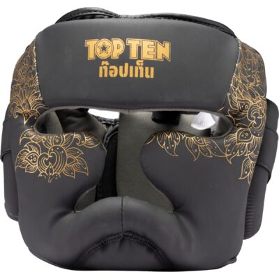 TOP TEN Kopfschutz - Nong Han - Schwarz / Gold