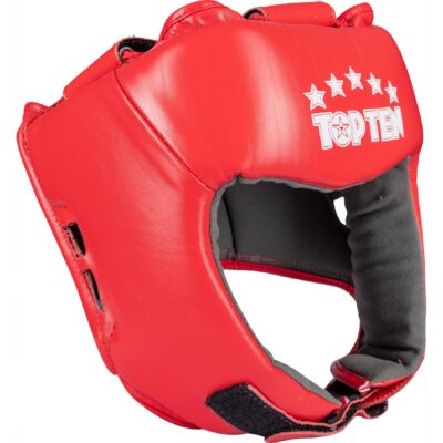 TOP TEN Kopfschutz - Competition - Rot