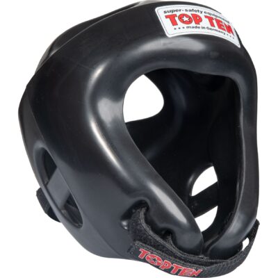 TOP TEN Kopfschutz - Competition Fight - Schwarz