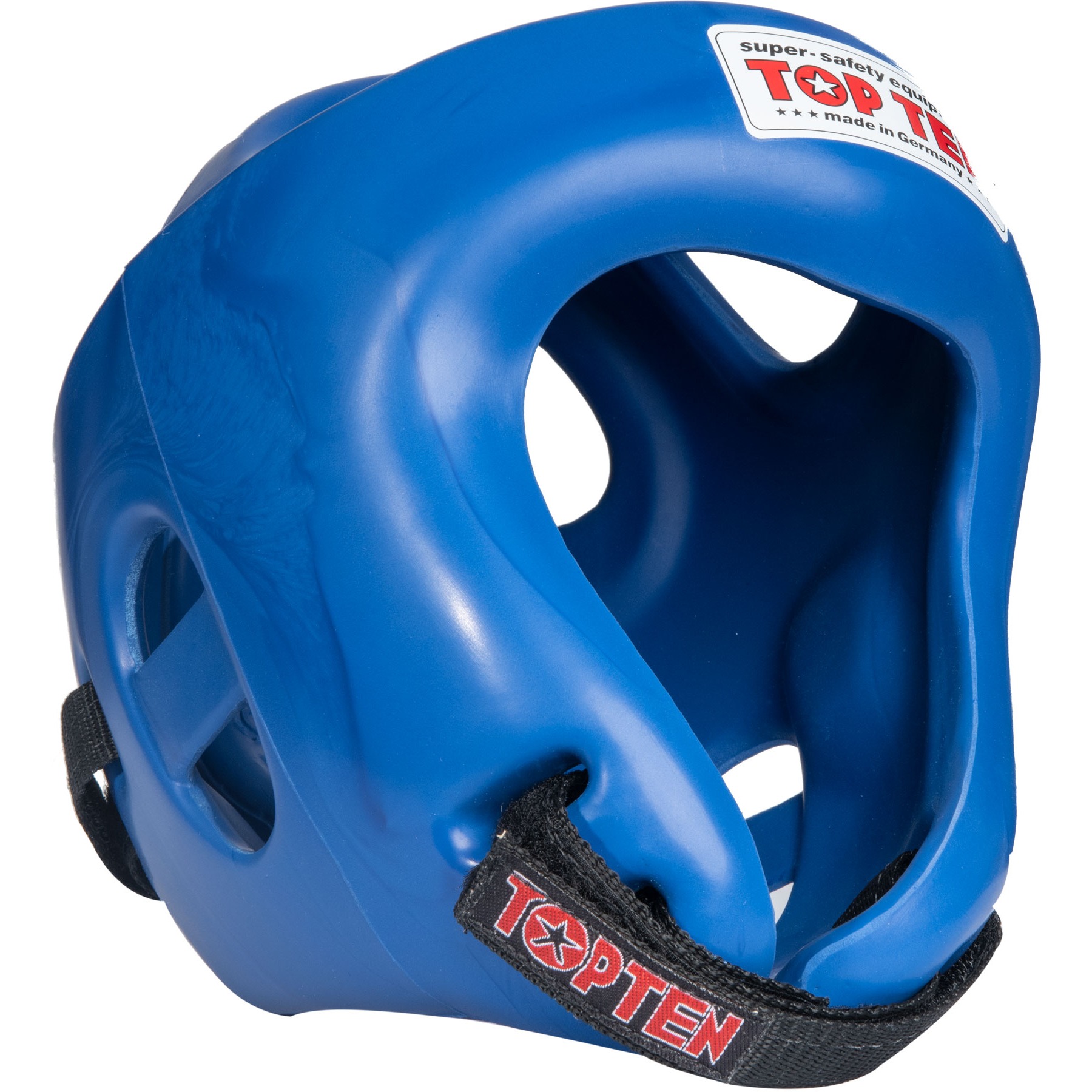 TOP TEN Kopfschutz - Competition Fight - Blau