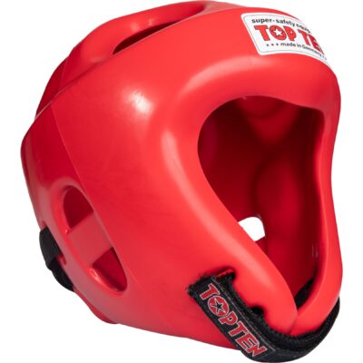 TOP TEN Kopfschutz - Competition Fight - Rot TOP TEN Kopfschutz - Competition Fight - Rot