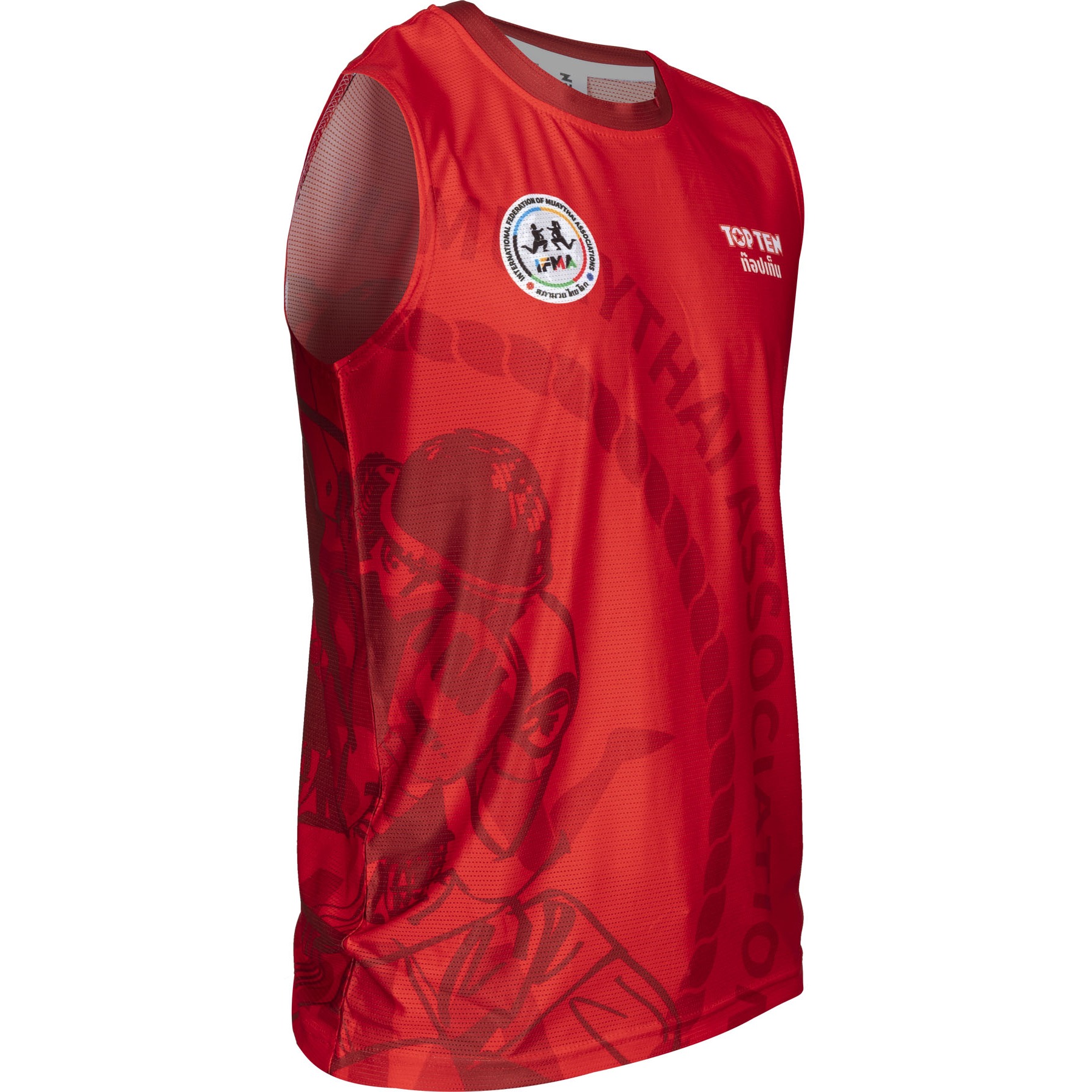 TOP TEN Tanktop - Salamaa IFMA - Rot