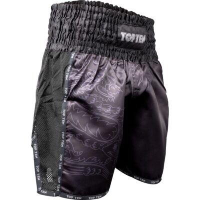TOP TEN Kickbox-Shorts - Dragon - Schwarz TOP TEN Kickbox-Shorts - Dragon - Schwarz