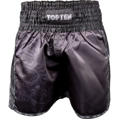 TOP TEN Kickbox-Shorts - Dragon - Schwarz TOP TEN Kickbox-Shorts - Dragon - Schwarz